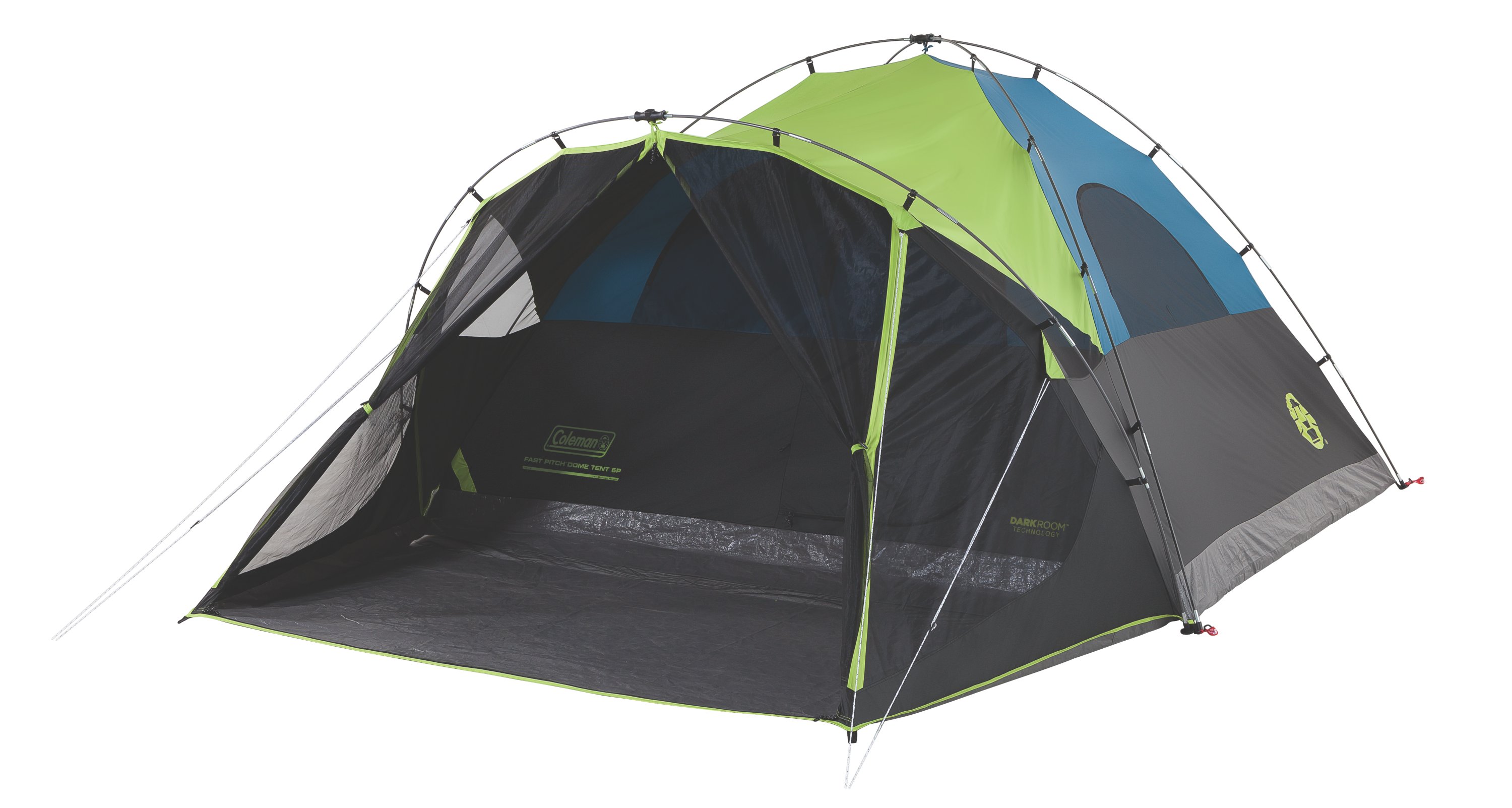 6-Person Dark Room Fast Pitch Dome Tent with Screen Room | Coleman